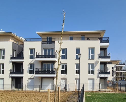 Logements à Saint Leu la Foret (95) - Architectonia (92) - Nexity (92) - 1135 m² de Plaquettes BlocStar Ac19
