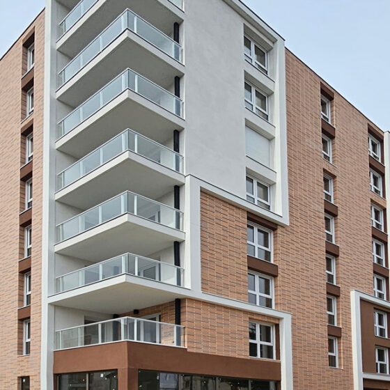 ZAC de l'Horloge à Romainville (93) - Wilmotte Associés (75) - Cogedim (75) - 3000 m² de Plaquettes BlocStar Ac19