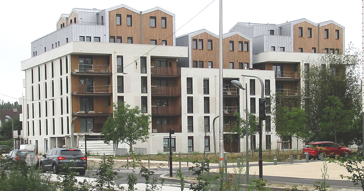 Zac la Pépinière à Villepinte (93) - Anma Architectes Urbanistes (75) - Pichet (75) - 2000 m² de briques BlocStar Am90, Am80 et Ac19 sur Ossature Bois