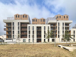 Zac la Pépinière à Villepinte (93) - Anma Architectes Urbanistes (75) - Pichet (75) - 2000 m² de briques BlocStar Am90, Am80 et Ac19 sur Ossature Bois