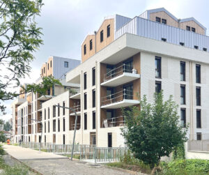 Zac la Pépinière à Villepinte (93) - Anma Architectes Urbanistes (75) - Pichet (75) - 2000 m² de briques BlocStar Am90, Am80 et Ac19 sur Ossature Bois