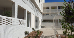 Cosmopoly - Zac Eureka à Castelnau le Lez (34) - Taillandier Architectes (31) - 1900 m² de Briques BlocStar Am70, AmR210 et Plaquettes Ac19 Lisses et Clivées