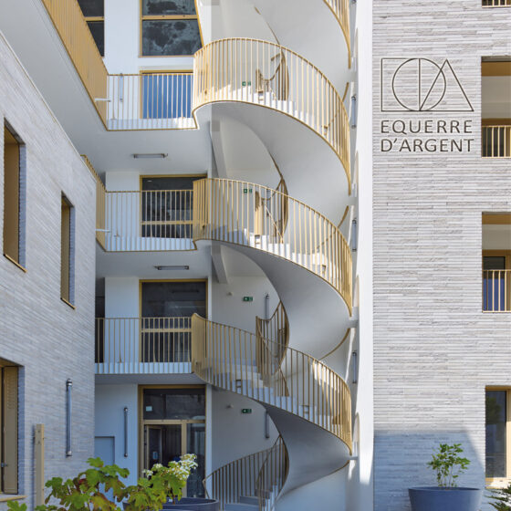 Logements Ilots G2 à Nantes (44) – Tectone architecture (75) & Tact Architectes (44)- 4200 m² de briques BlocStar Am90