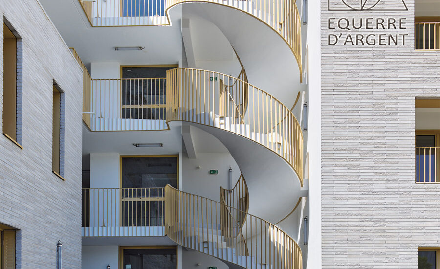 Logements Ilots G2 à Nantes (44) – Tectone architecture (75) & Tact Architectes (44)- 4200 m² de briques BlocStar Am90