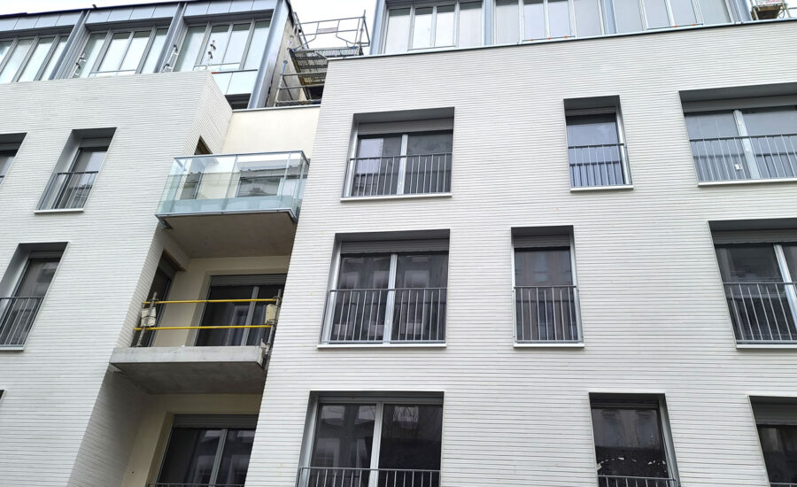 85 Logements rue Oberkampf (75) - Brossy et Associés (75) - Emerige (75) - 1650 m² d'isosystems et de Plaquettes BlocStar Ac19