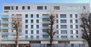 84 logements collectifs à Courbevoie (92) - Immobilière 3F (75) - 2010 m² de briques BlocStar Am90 et Plaquettes Ac19