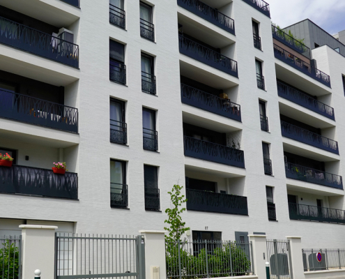 Immeuble de bureaux "Le Symbol" 92) - DGM et associés (92) - Bouwfonds Marignan Immobilier (92) - 1000 m² de plaquettes BlocStar Ac19