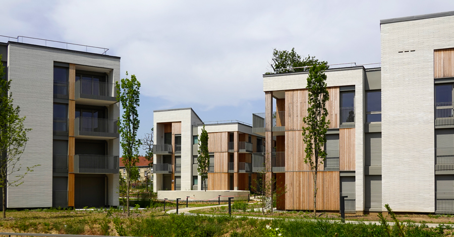 50 Logements Parc Princesse à Croissy Sur Seine (78) - Dolle Labbe Architecture (75) - CDC Habitat (75) - 1300 m² Briques BlocStar AmR70