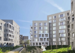 101 Logements à Nanterre (92) - Thibaud Babled Architectes Urbanistes (75) - Emerige (75) - 8350 m² de Plaquettes BlocStar Ac19