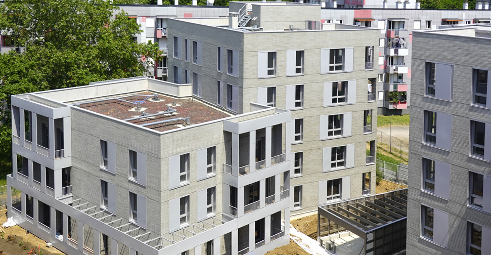 101 Logements à Nanterre (92) - Thibaud Babled Architectes Urbanistes (75) - Emerige (75) - 8350 m² de Plaquettes BlocStar Ac19