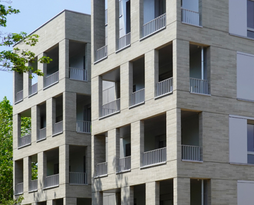 101 Logements à Nanterre (92) - Thibaud Babled Architectes Urbanistes (75) - Emerige (75) - 8350 m² de Plaquettes BlocStar Ac19