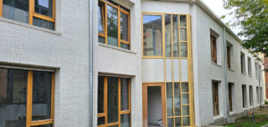 Restructuration de l'hôpital du Vésinet (78) - A26 (75) - 1650 m² de Plaquettes BlocStar Ac19 et Briques Am70