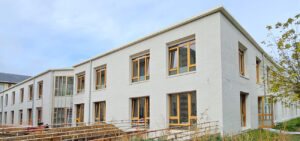 Restructuration de l'hôpital du Vésinet (78) - A26 (75) - 1650 m² de Plaquettes BlocStar Ac19 et Briques Am70