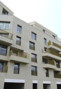 Logements collectifs à Villejuif (94) - NaaJa Architectes Urbanistes (93) - CITIC Ile de France (91) - 1000 m² de Plaquettes BlocStar Ac19