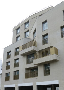 Logements collectifs à Villejuif (94) - NaaJa Architectes Urbanistes (93) - CITIC Ile de France (91) - 1000 m² de Plaquettes BlocStar Ac19
