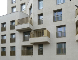 Logements collectifs à Villejuif (94) - NaaJa Architectes Urbanistes (93) - CITIC Ile de France (91) - 1000 m² de Plaquettes BlocStar Ac19