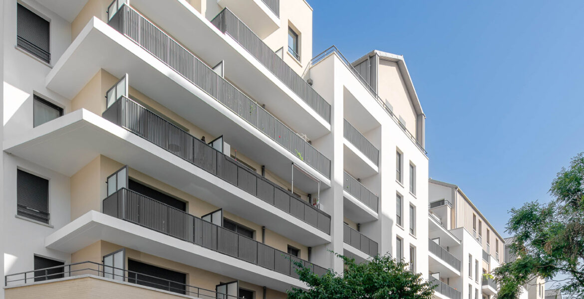 204 Logements en Accession (Cadencia ) à Bobigny (93) - A26 (75) - Vinci Immobilier (92) - 760 m² de Plaquettes BlocStar Ac19 et Briques Am90