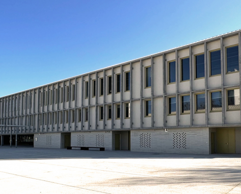Collège 800 à Chelles (77) - BRS Architectes (75) - 646m² Briques Béton BlocStar AmR90 et AmR180