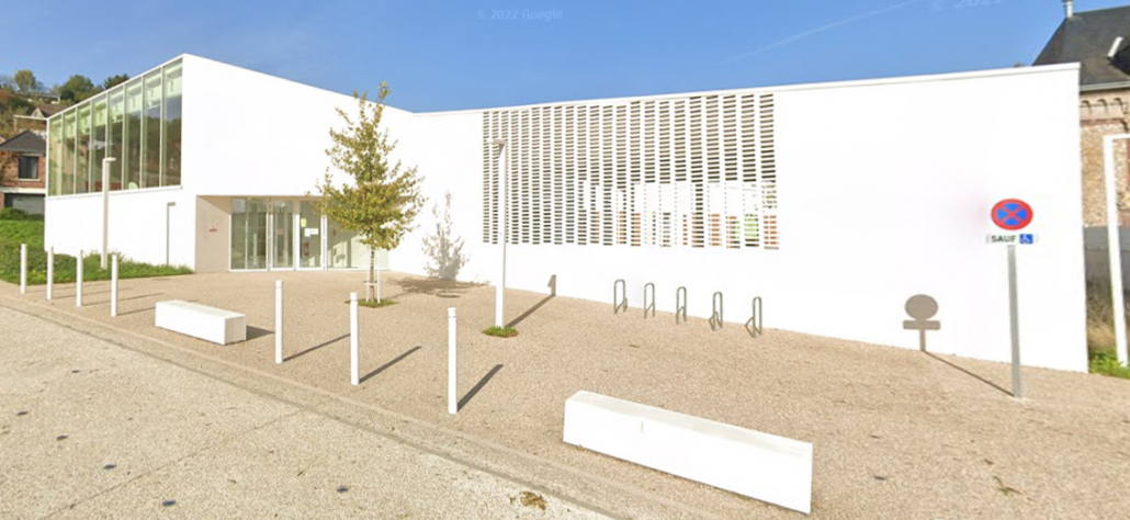 Ecole Maternelle Berthelot et Salle de Sport à Mont-Saint-Aignan (76) - Margerie et Pasquet (75) - 1225m² Briques Béton BlocStarAm70