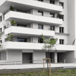 500 Logements à Meylan (38) - Groupe 6 (38) - Grenoble Habitat + Codevim (38) - 1600 m² de Briques Béton BlocStar AmR70 et AmR140
