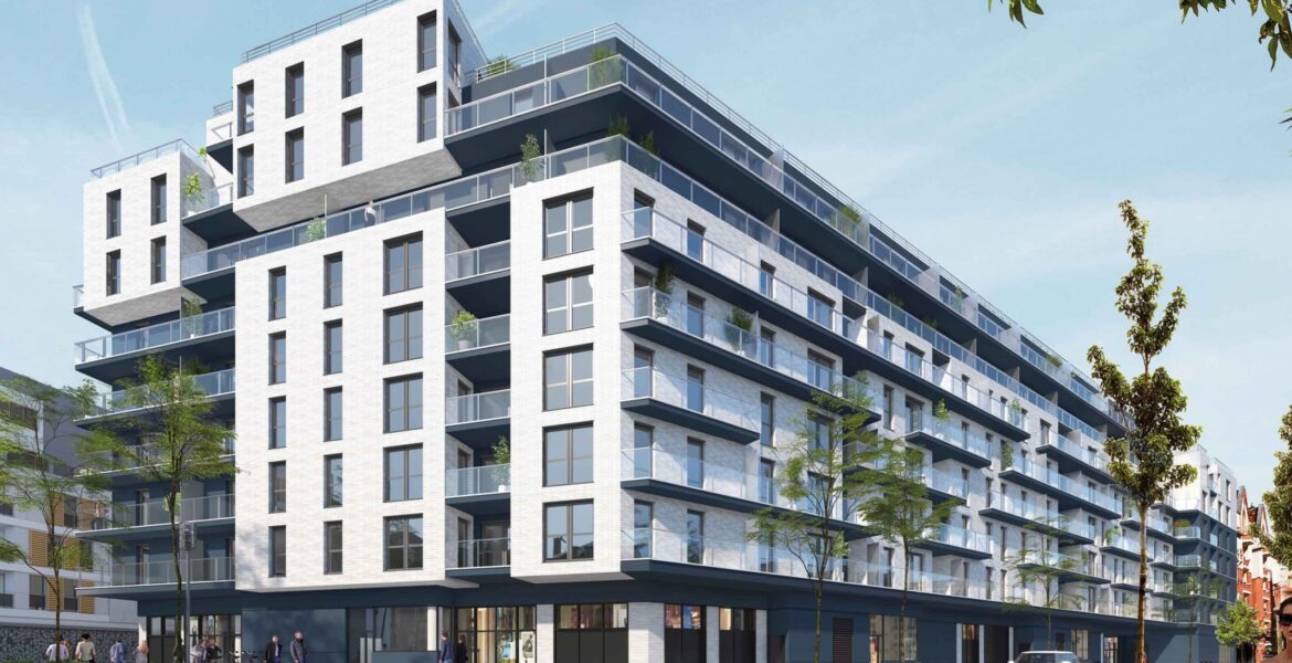 196 logements à Bois Colombes (92) - WILMOTTE (75) - BOUYGUES IMMO (92) - 4966 m² de Plaquettes BlocStar Ac19