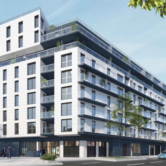 196 logements à Bois Colombes (92) - WILMOTTE (75) - BOUYGUES IMMO (92) - 4966 m² de Plaquettes BlocStar Ac19