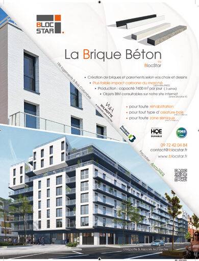59 – d’A Septembre 2024 – C4 – Wilmotte & Associés Architectes – Bouygues Immobilier (196 logements à Bois Colombes)