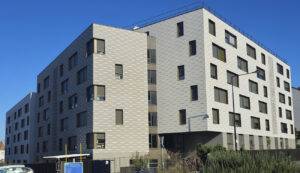 225 Logements à Champigny sur Marne (94) - AAt Architectes Tequi (75) - 3F Résidences (94) - 1327 m² de Plaquettes Ac19 et Briques AmR140 en béton BlocStar