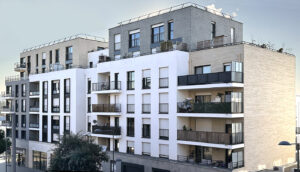 90 logements à Villejuif (94) - Cussac Architectes (75) - Kaufman & Broad (92) - Emerige (75) - 1580 m² de Plaquettes BlocStar Ac19