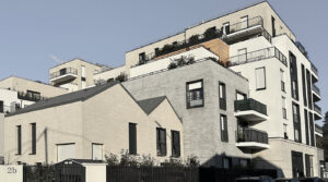 90 logements à Villejuif (94) - Cussac Architectes (75) - Kaufman & Broad (92) - Emerige (75) - 1580 m² de Plaquettes BlocStar Ac19