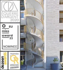 Logements Ilots G2 à Nantes – Tectone Architecture (75) & Tact Architectes (44)