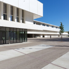 Munvez & Morel Architecture à Toulouse / Collège à Auterive (31) - Blocs de parement ELCO Acoustique