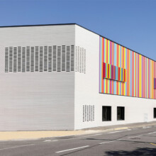 Groupe Scolaire Germaine Tillion (31) – IDP Architectes (31) – Mairie de Toulouse (31) – 780 m² de briques BlocStar Am90 – Moucharabieh Groupe Scolaire Germaine Tillion (31) – IDP Architectes (31) – Mairie de Toulouse (31) – 780 m² de briques BlocStar Am90 – Moucharabieh