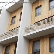 Logements à la Courneuve (93) - Mao Architecte & JTB Architecture (75)