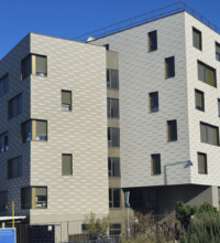 225 Logements à Champigny sur Marne (94) - AAt Architectes Tequi (75) - 3F Résidences (94) - 1327 m² de Plaquettes Ac19 et Briques AmR140 en béton BlocStar