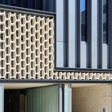 550 m² de Bloc Béton en H