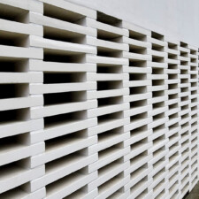 Logement Guesdes à Bègles (33) - Faye Architecte (33) DSA (33) - 70 m² de Briques BlocStar Am90, Am 180 et Plaquettes Ac19 - Moucharabieh