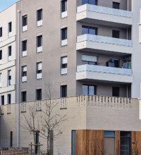 Grigny Coeur de ville (91) - Cussac Architectes (75) - BATIGERE (92) IDF - 1700 m² de briques BlocStar AmR90, AmR140, AmR180 et Plaquettes BlocStar Ac19