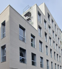 Campus universitaire à Lille (59) - Saison Menu & Associés Architectes (59) - 2450 m² Briques Béton BlocStar AmR90